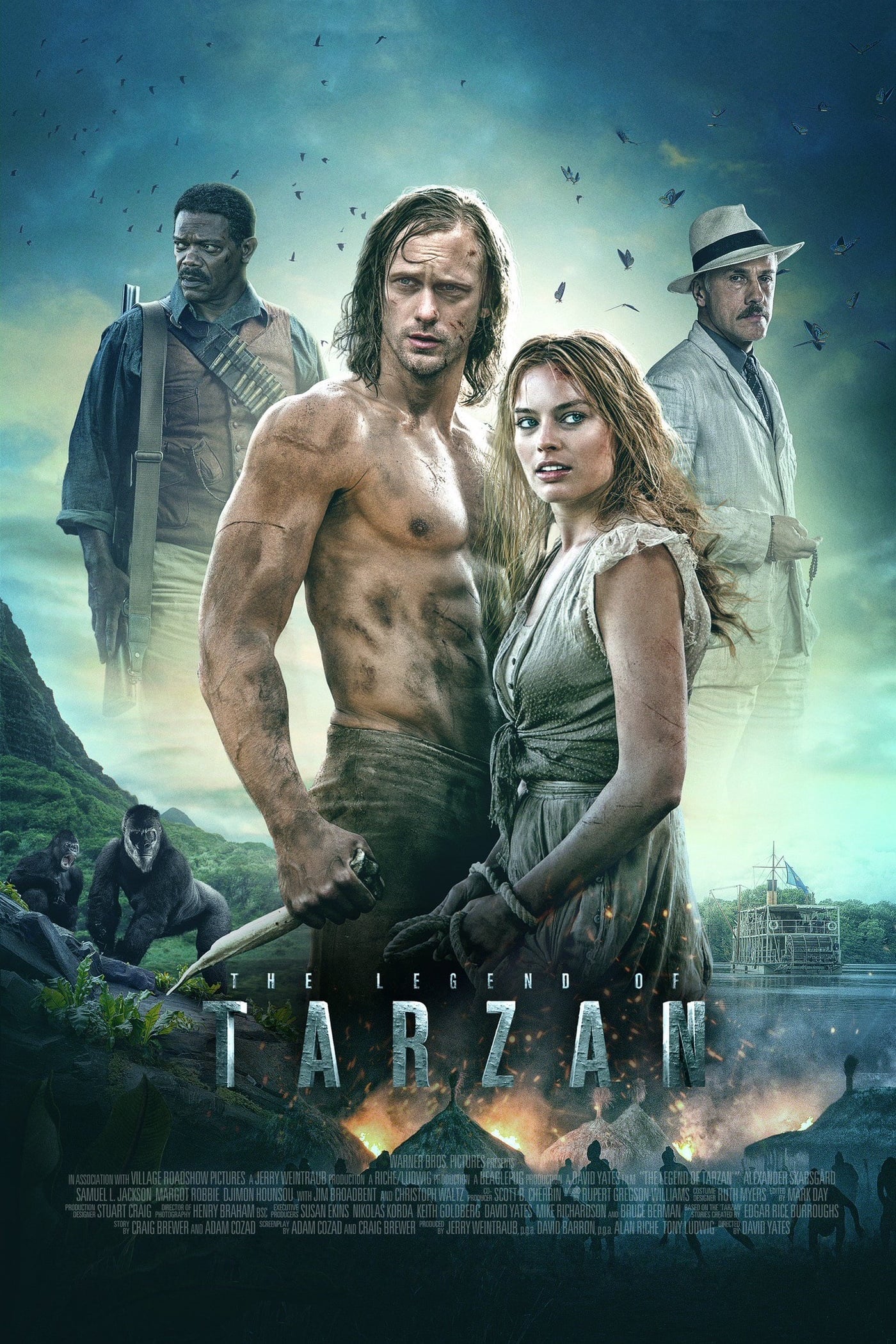The Legend of Tarzan 2016 Dual Audio Hindi-English 480p 720p 1080p